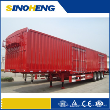 Heavt Duty Large Extendable Cargo Box Semi Trailer for Sale